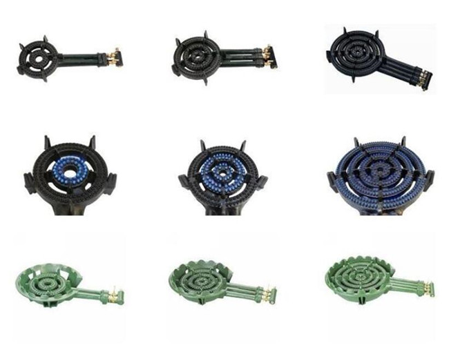 Arrabio de 4 tubos 4 quemadores de gas que acampan C50 del anillo