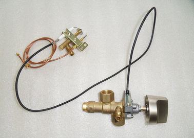 China Válvula de seguridad de cobre amarillo del gas con el encendedor piezoeléctrico, válvula de control de la estufa de gas SV32 proveedor