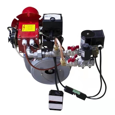 China 55 kilovatios industriales uno de la etapa del espacio de motor diesel tamaño pequeño Heater For Powder Coating Oven del aceite proveedor