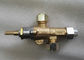 El gas del apagado obturó automáticamente la válvula segura de cobre amarillo con el termopar de Thermoinduction proveedor