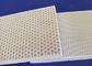 Placas de cerámica porosas infrarrojas del alúmina de la cordierita del panal en hornilla del Bbq proveedor
