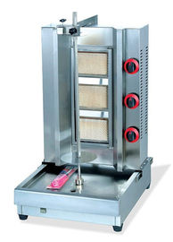 China Milímetros de gas del LPG de la máquina 530 * 630 del kebab del Bbq Shawarma de la cocina * 800 13 kilovatios proveedor