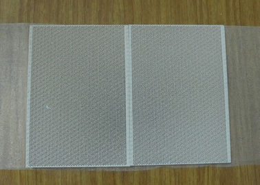 China placas de cerámica del alúmina de 200 * 140 milímetros de la cordierita infrarroja grande del panal proveedor
