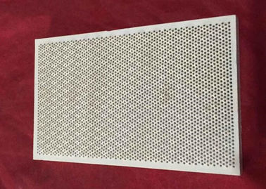 China 155 * 95 milímetros de cordierita porosa sin llama de la placa de cerámica a prueba de calor infrarroja del panal proveedor