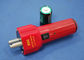 Motor de acumuladores de la parrilla del Bbq del color rojo del esfuerzo de torsión del CW/del CCW 602 A con la batería de 1 * 1,5 voltios proveedor